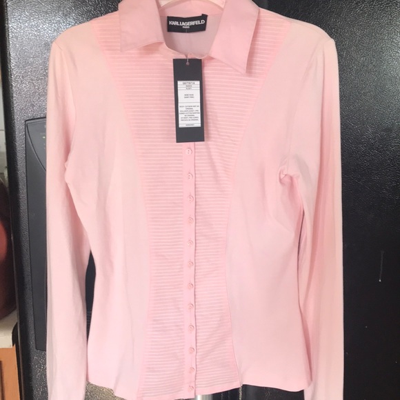 Karl Lagerfeld Paris Long Sleeve - Picture 2 of 5